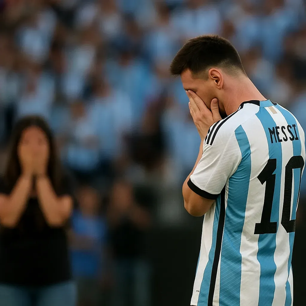 Messi provoca llanto en despedida argentina