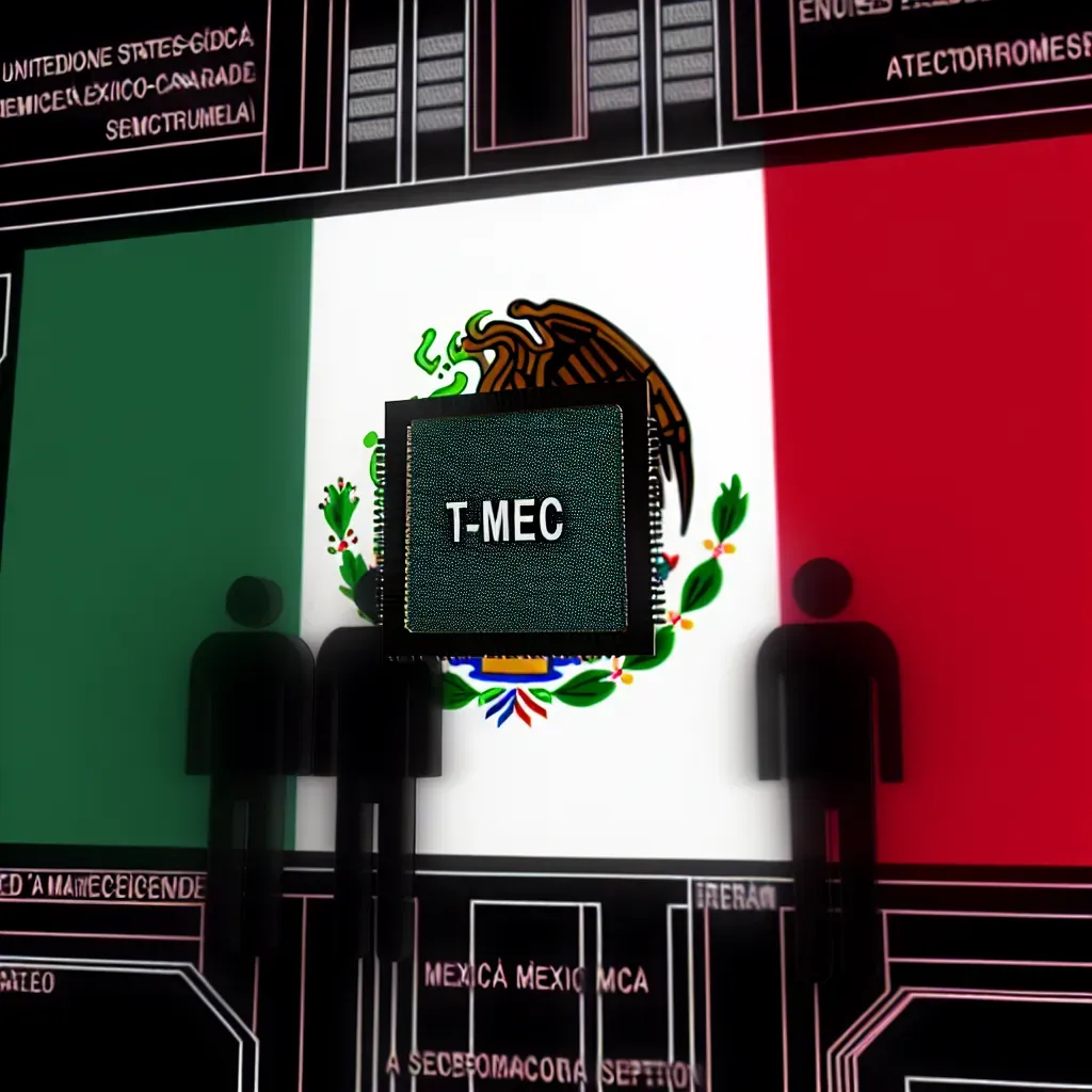 México buscará añadir sección de semiconductores en T-MEC.