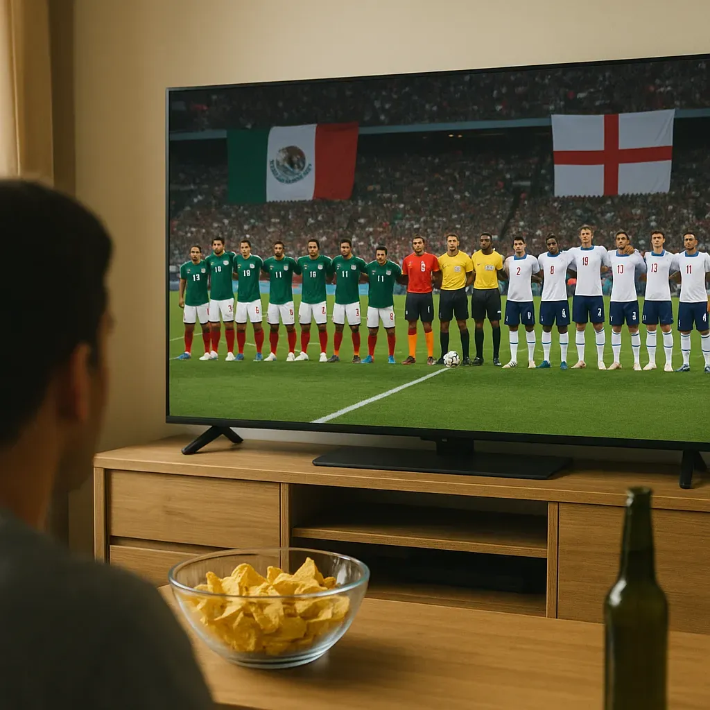 México contra Inglaterra: cómo y dónde seguir el partido en vivo