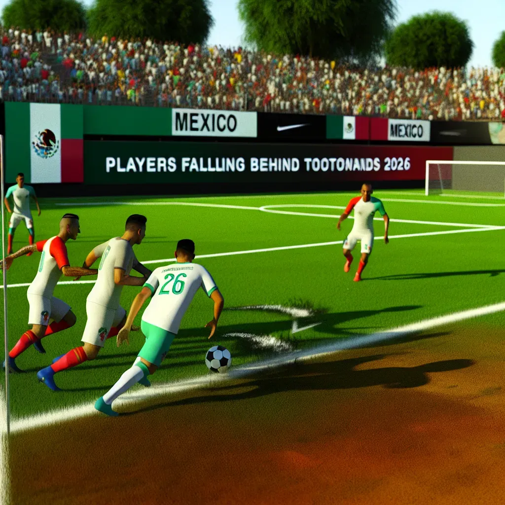 México: Futbolistas que se rezagan hacia 2026