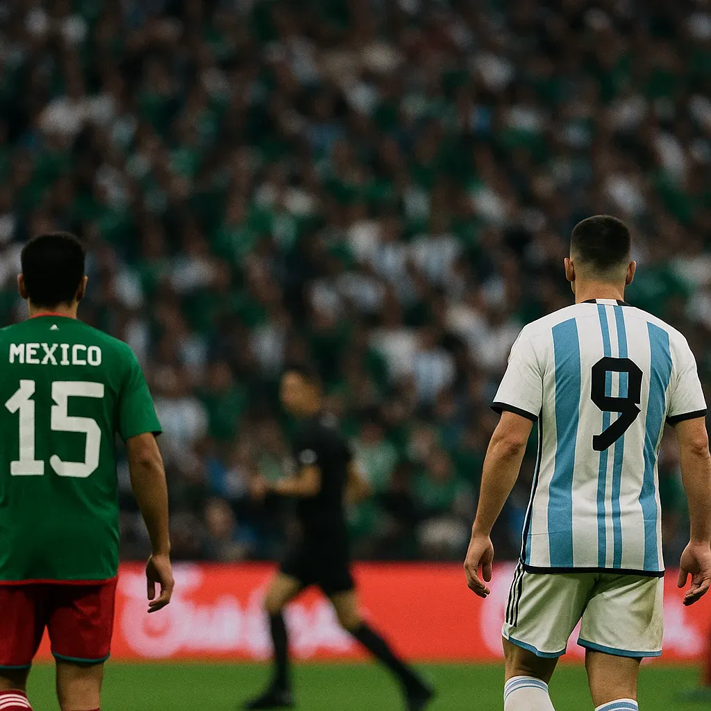 México nuevamente cae ante Argentina.