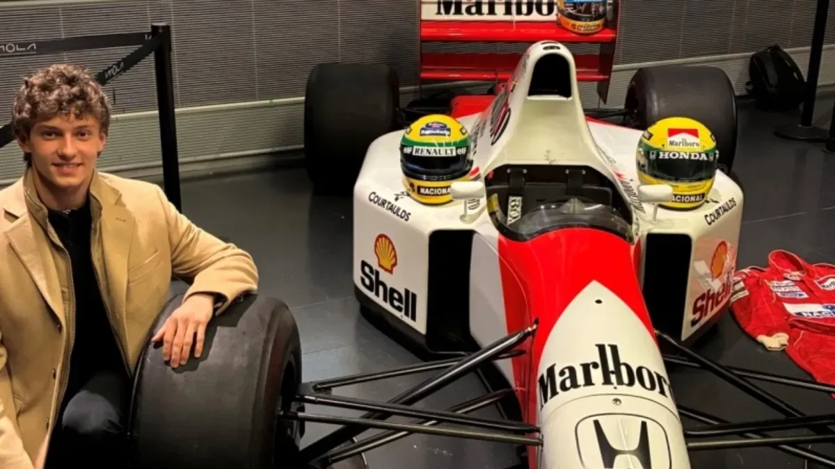 Mi única meta es ser como Senna
