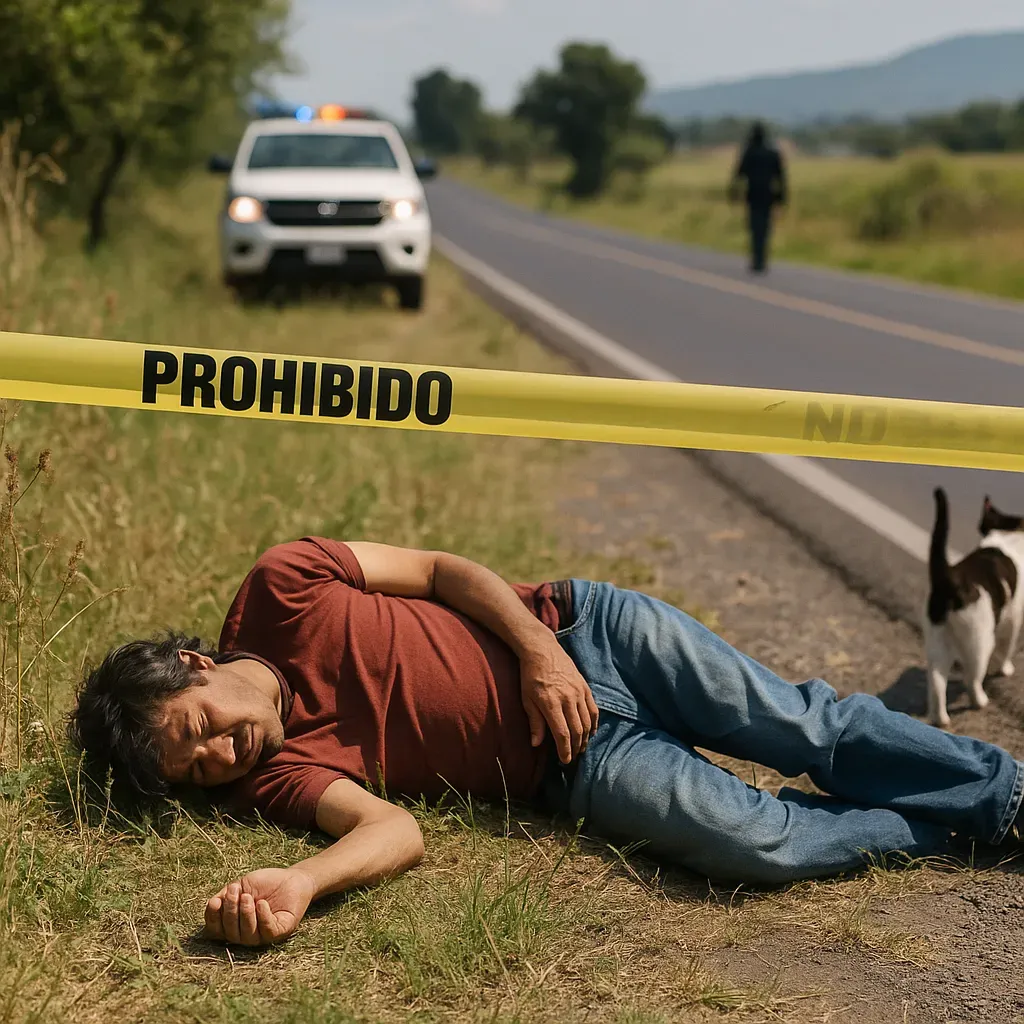 #Michoacán: Borracho Confundido Con Muerto