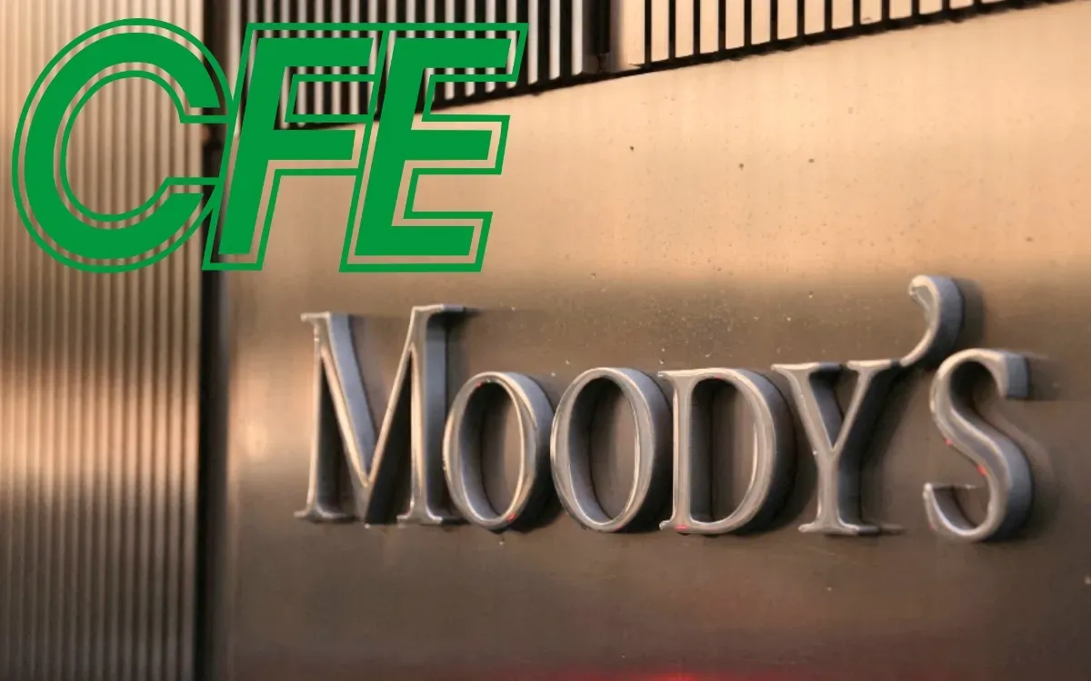 Moody's reduce evaluación de CFE y 8 bancos