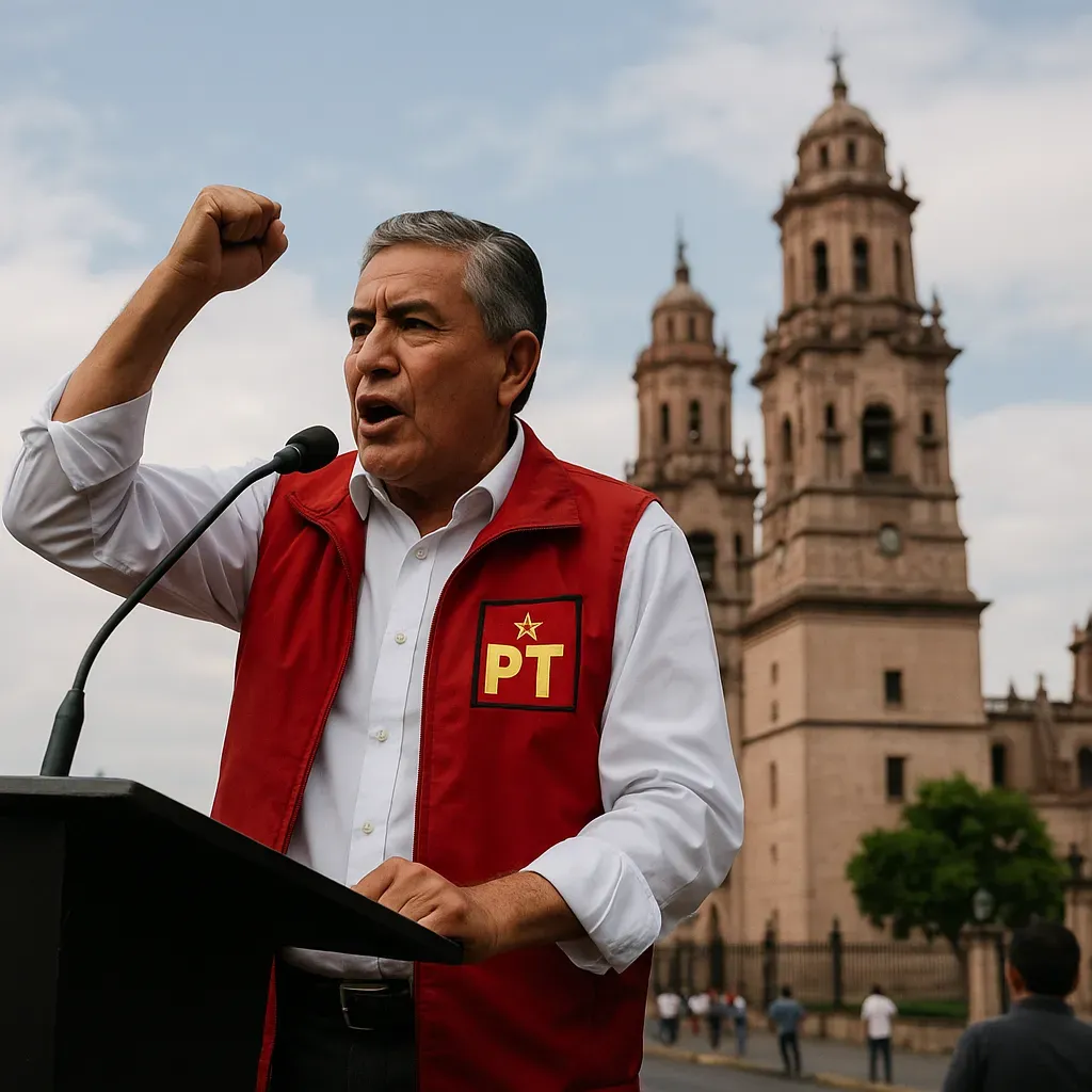 Morelia: Reginaldo Sandoval, Candidato PT 2027