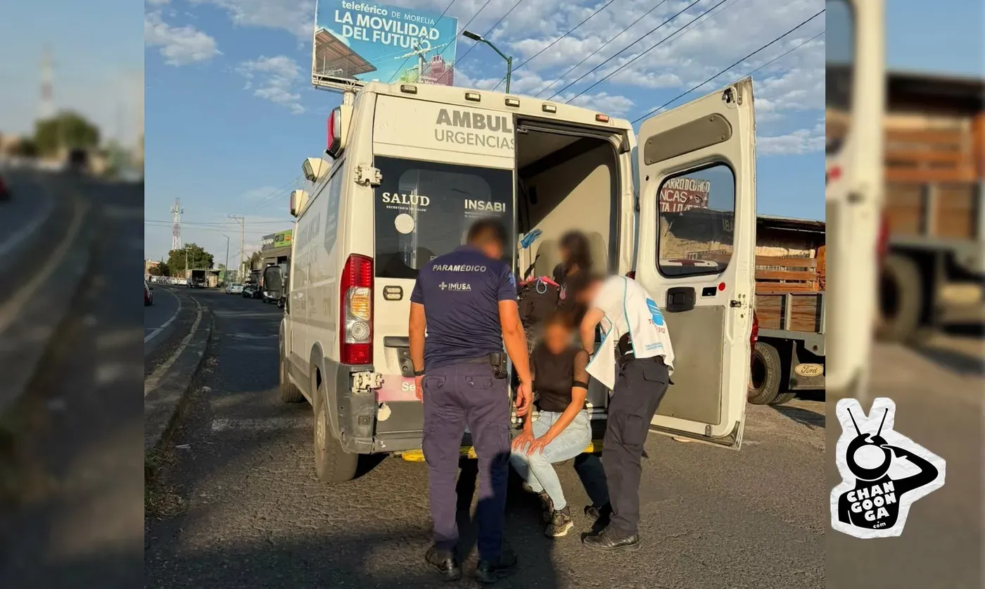 #Morelia Tres Lesionados en Accidente Vehicular