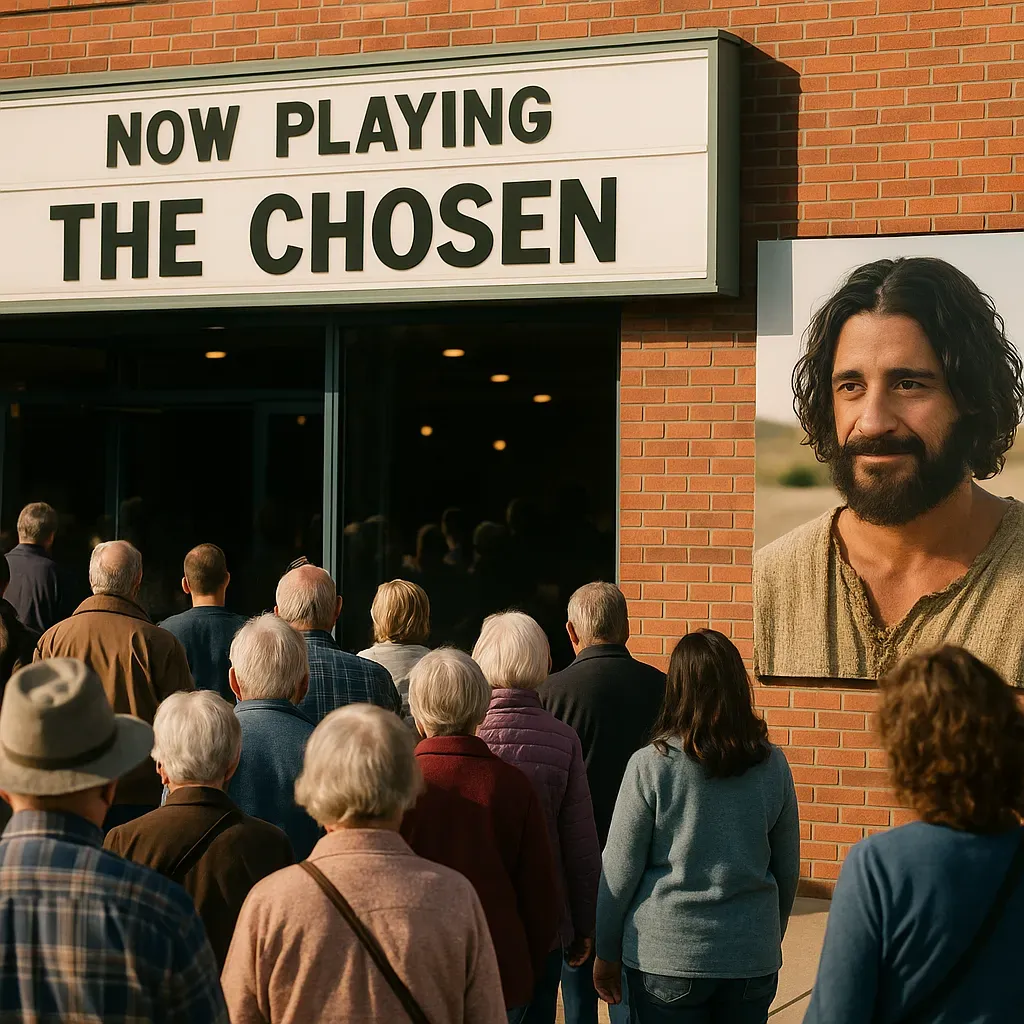 Muchos fieles apoyaron 'The Chosen' antes de su éxito.