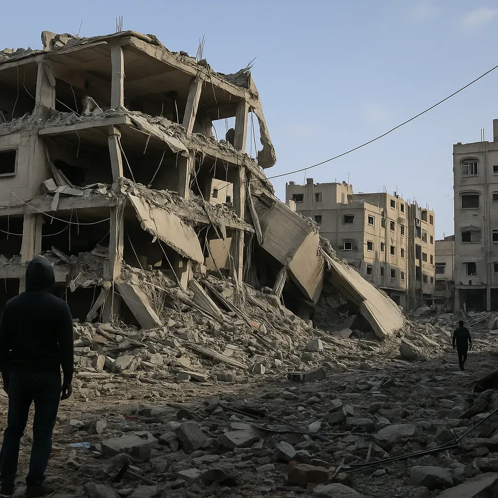 Mueren 17 en bombardeos israelíes en Gaza