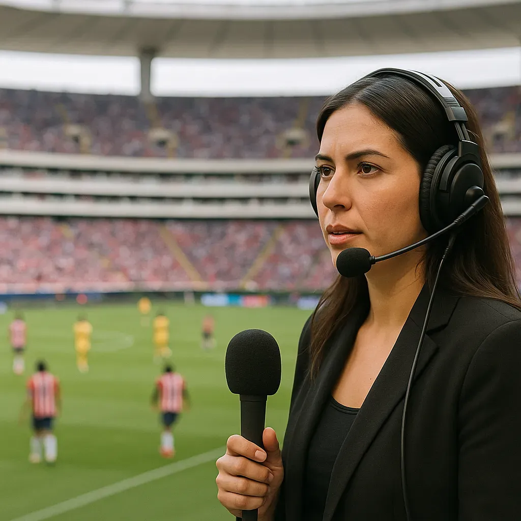 Mujer narrará el Clásico Nacional
