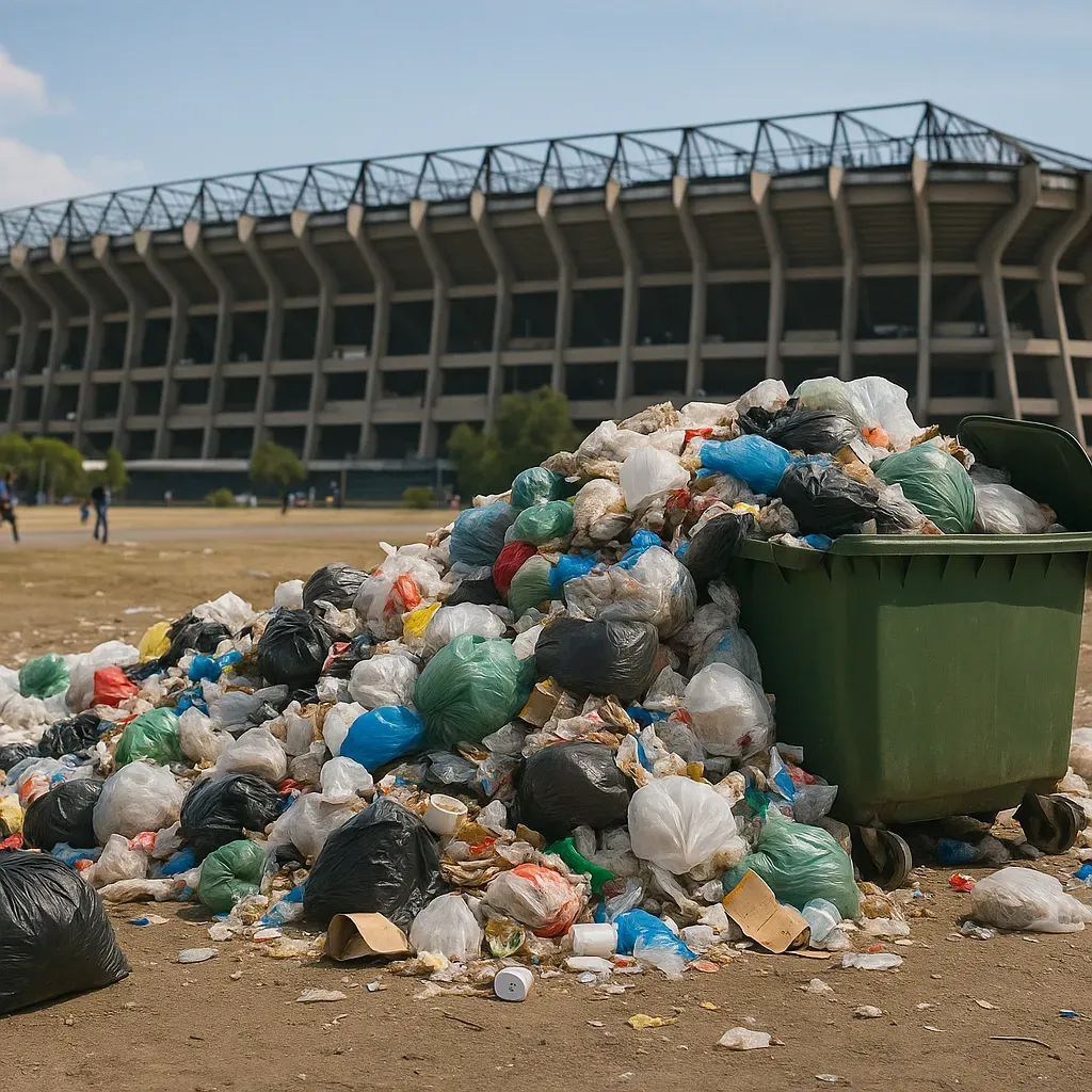 Mundial 2026 traerá 34,000 toneladas extra de desechos en CDMX, Guadalajara y Monterrey.