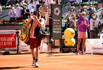 Mutua Madrid Open: Nadal instruye a Alcaraz