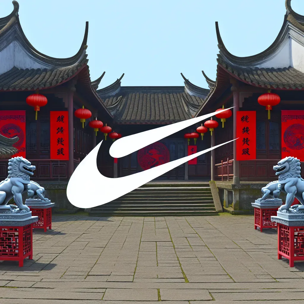 Nike se queda en China con creatividad.