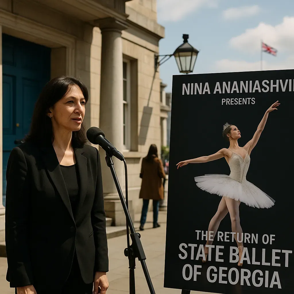 Nina Ananiashvili presenta el regreso del Ballet Estatal de Georgia a Londres.