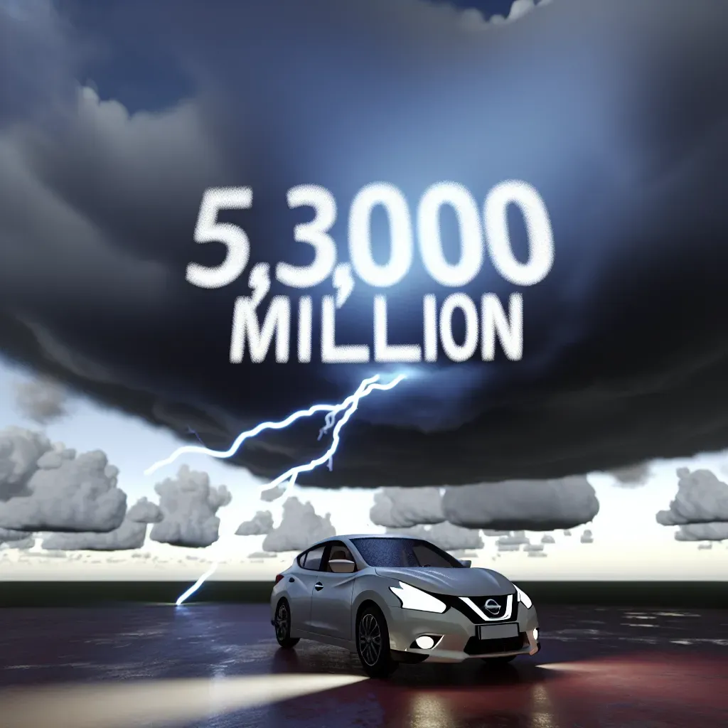 Nissan anticipa pérdidas de 5,300 millones.