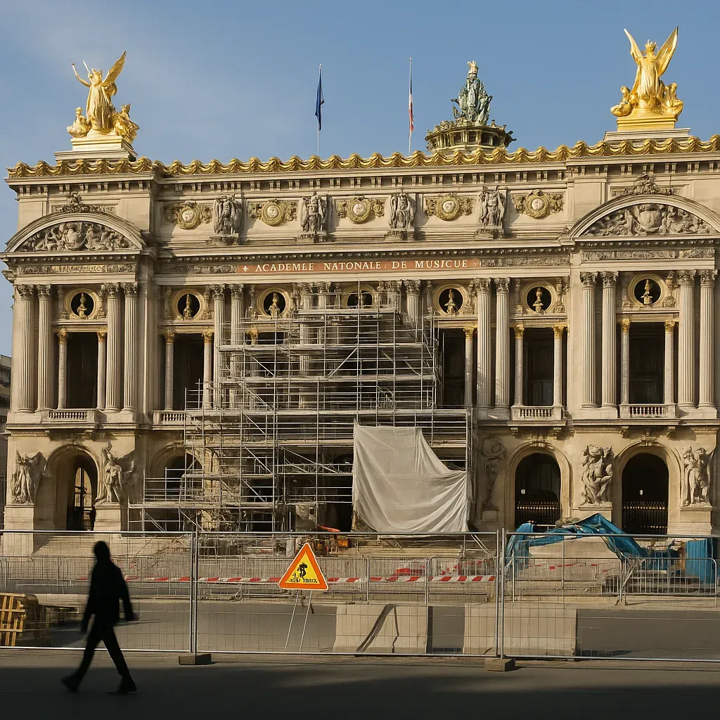 Niveles de plomo en ópera de París retrasan renovación