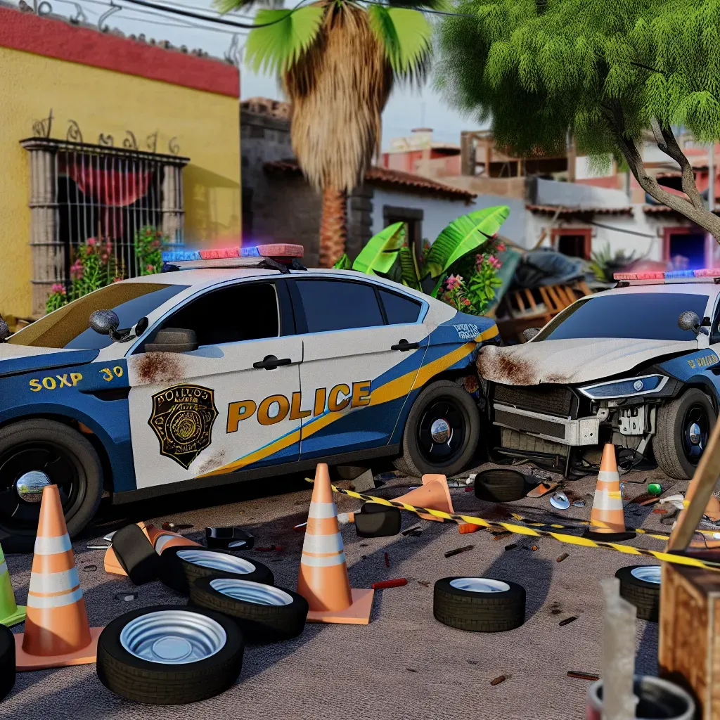 Nuevas Patrullas Para SSP Sinaloa Chocadas