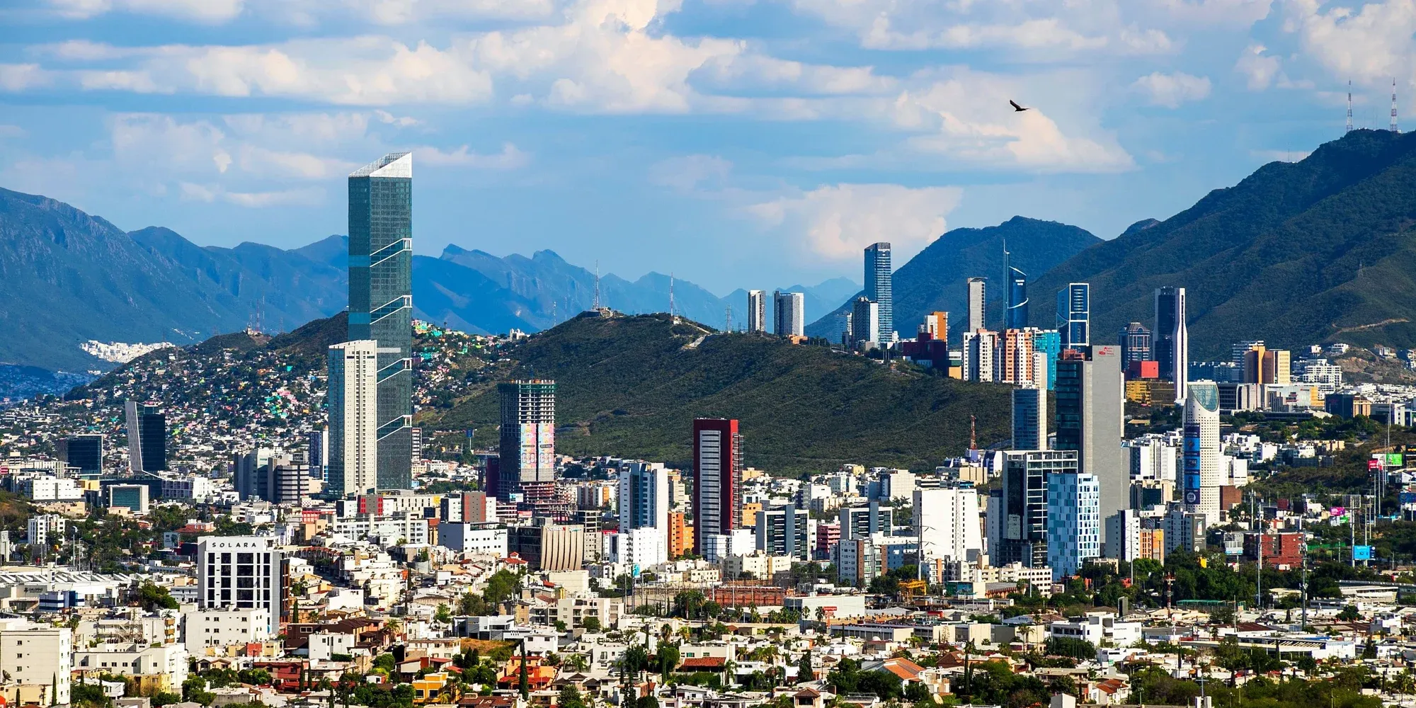 Nuevo León skyline