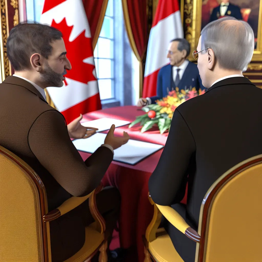 Nuevo primer ministro canadiense se verá con Macron.