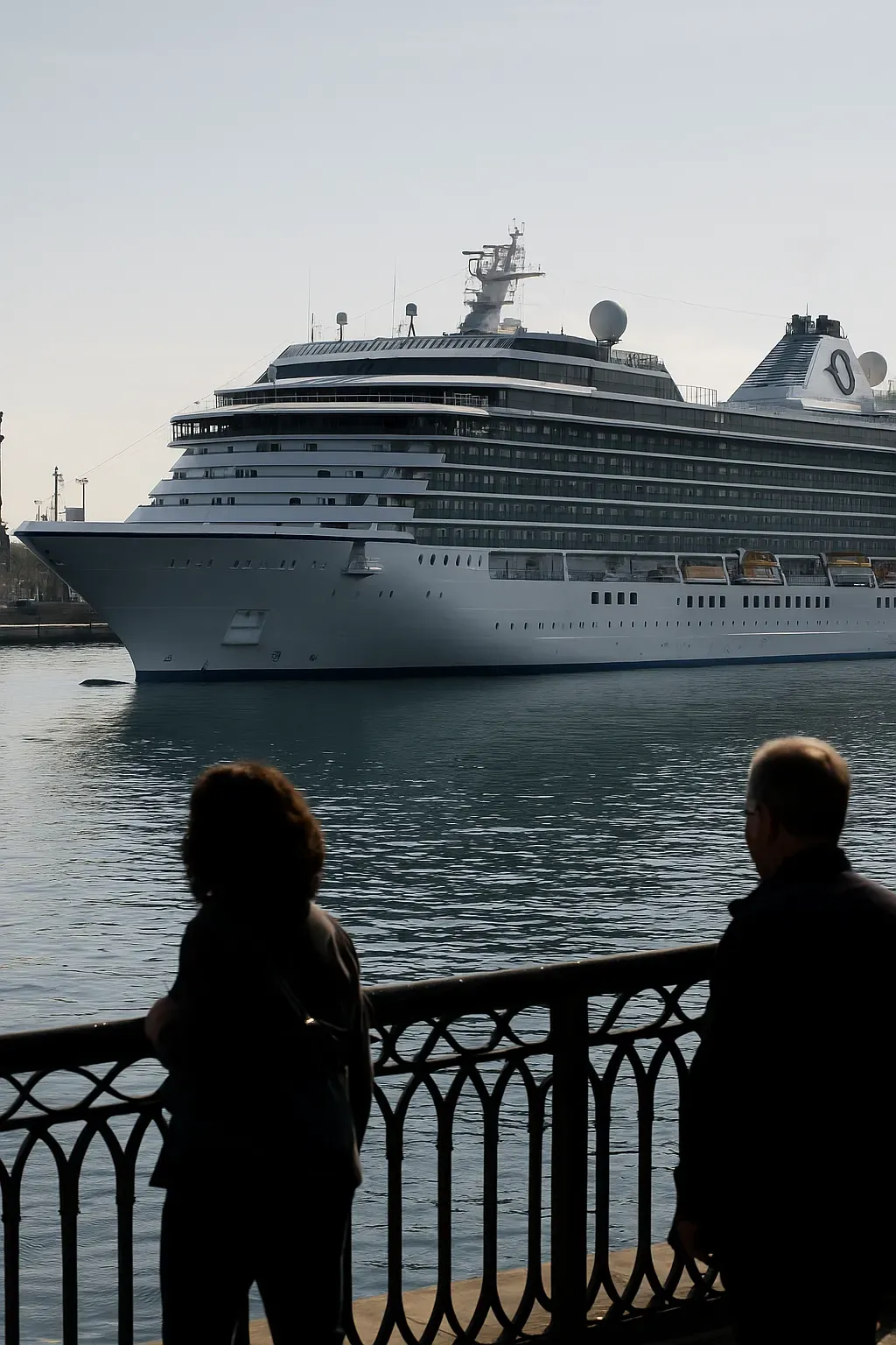 Oceania Allura llega a Barcelona tras inauguración