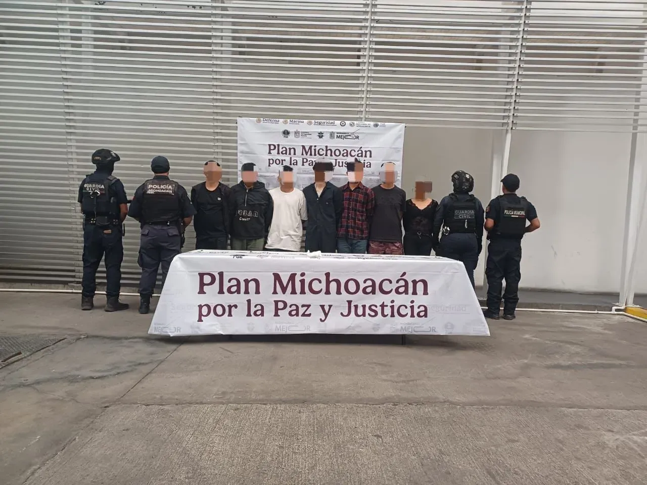 Operativo Paricutín: 16 Arrestos en Michoacán