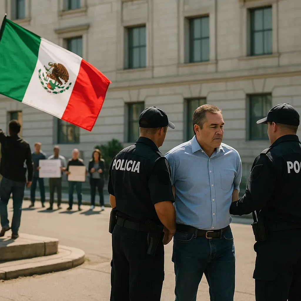 Oposición resalta arresto de Bermúdez y pide sanciones a Adán Augusto.