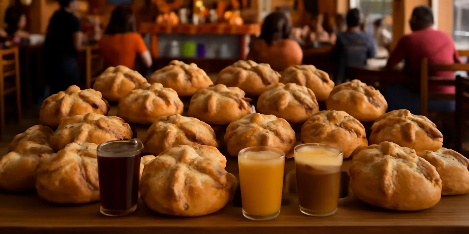 Pan de muerto y bebidas ilimitadas por 95 pesos la hora en CDMX