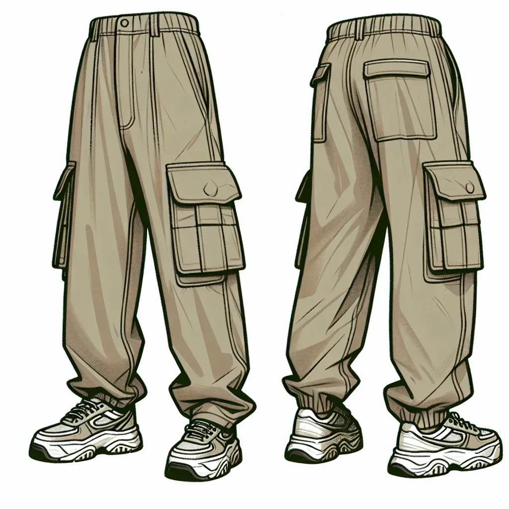 Pantalones cargo de los 2000: Tendencia 2025