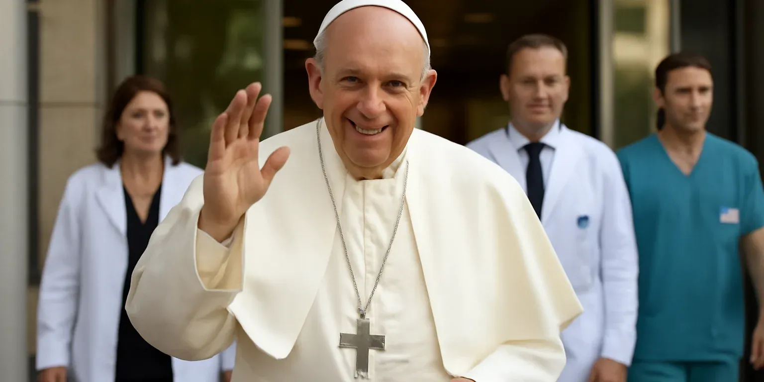 El Papa León XIV recibe el alta hospitalaria tras operación de pulmón