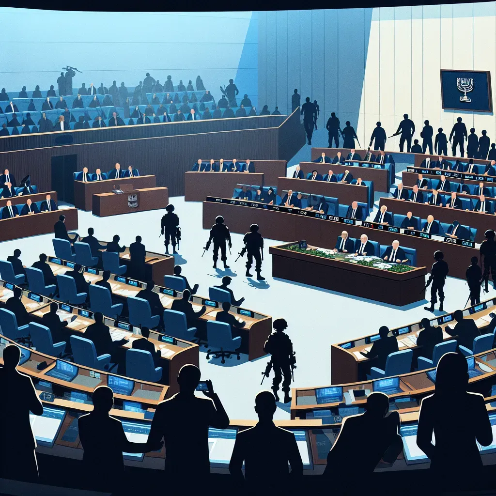 Parlamento israelí legisla sobre terroristas del 7-O