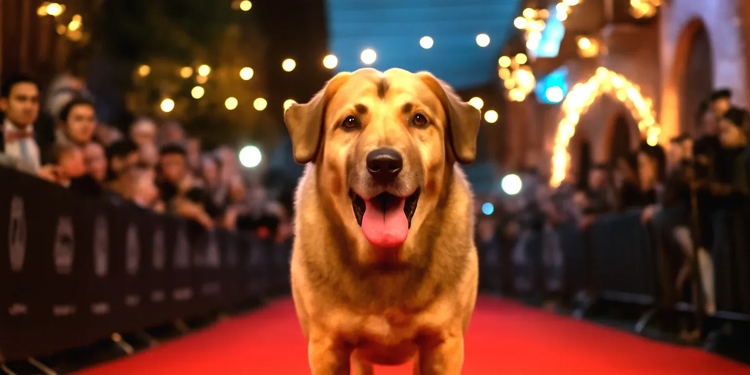 Un perro irrumpe en la alfombra roja del Festival de Cine de Morelia
