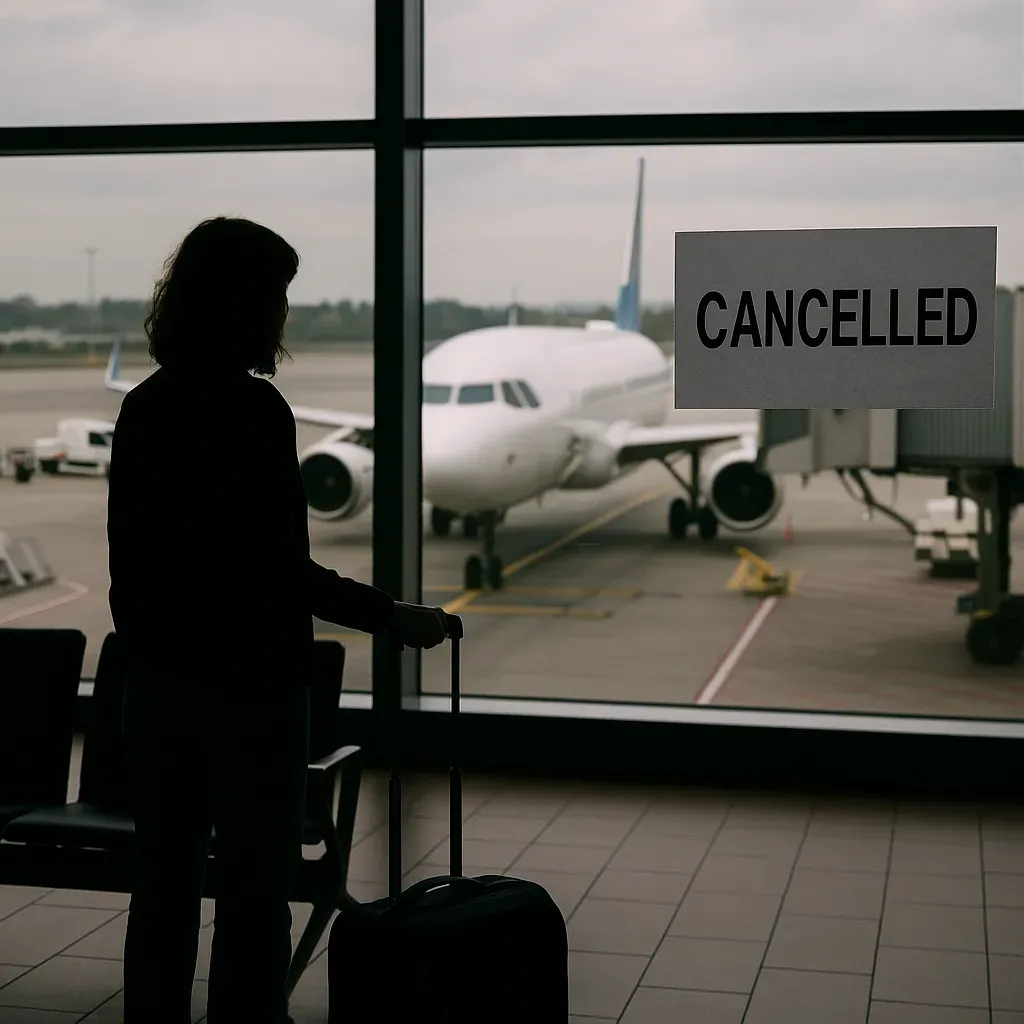 Plan de Biden para compensar retrasos de aerolíneas está cancelado.