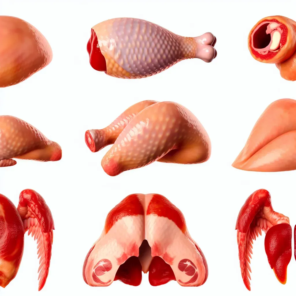 Por qué elegir otras partes del pollo