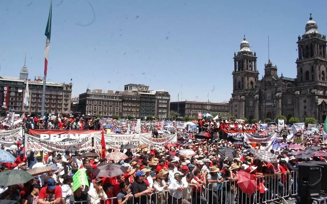 Posible la conmemoración del 1 de mayo en el zócalo de la CDMX