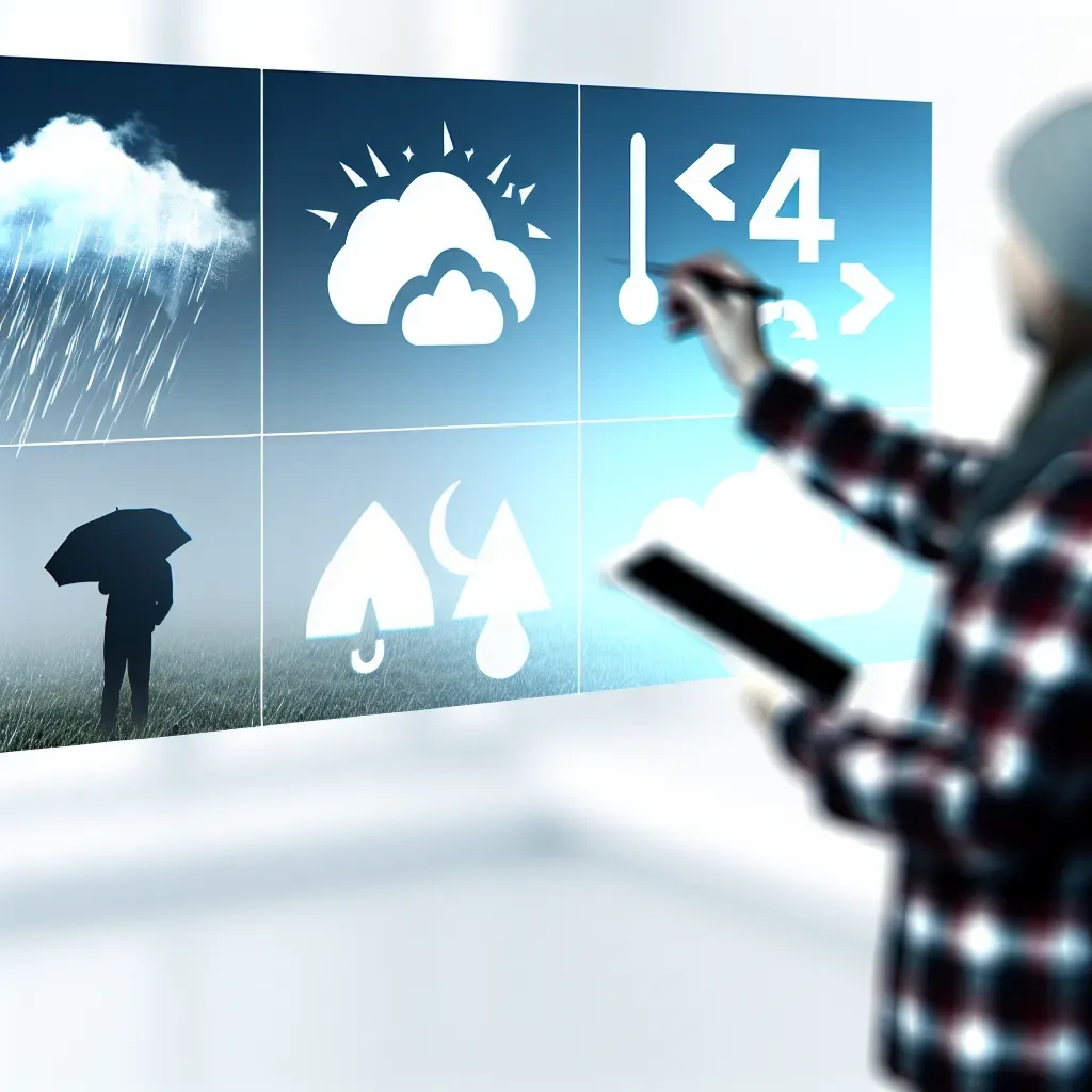 Precipitación y descenso térmico el martes 9