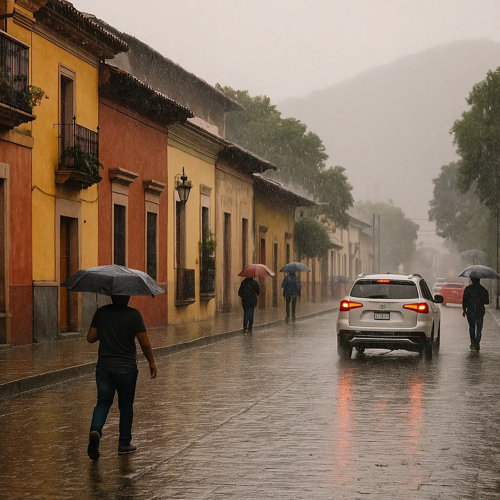 Pronóstico del 12 de julio: lluvias fuertes en Michoacán, Guerrero, Oaxaca, Puebla y Veracruz.