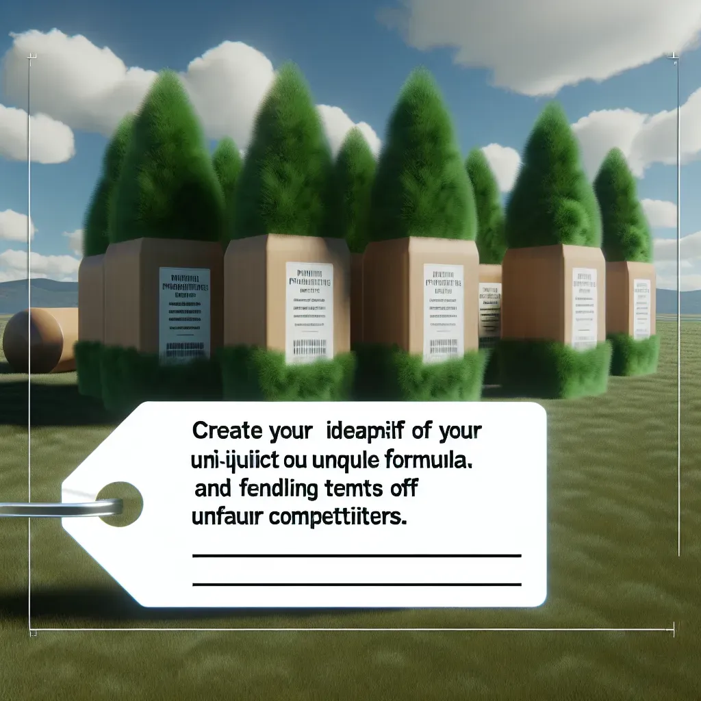 Protege tu fórmula y previene competidores injustos.