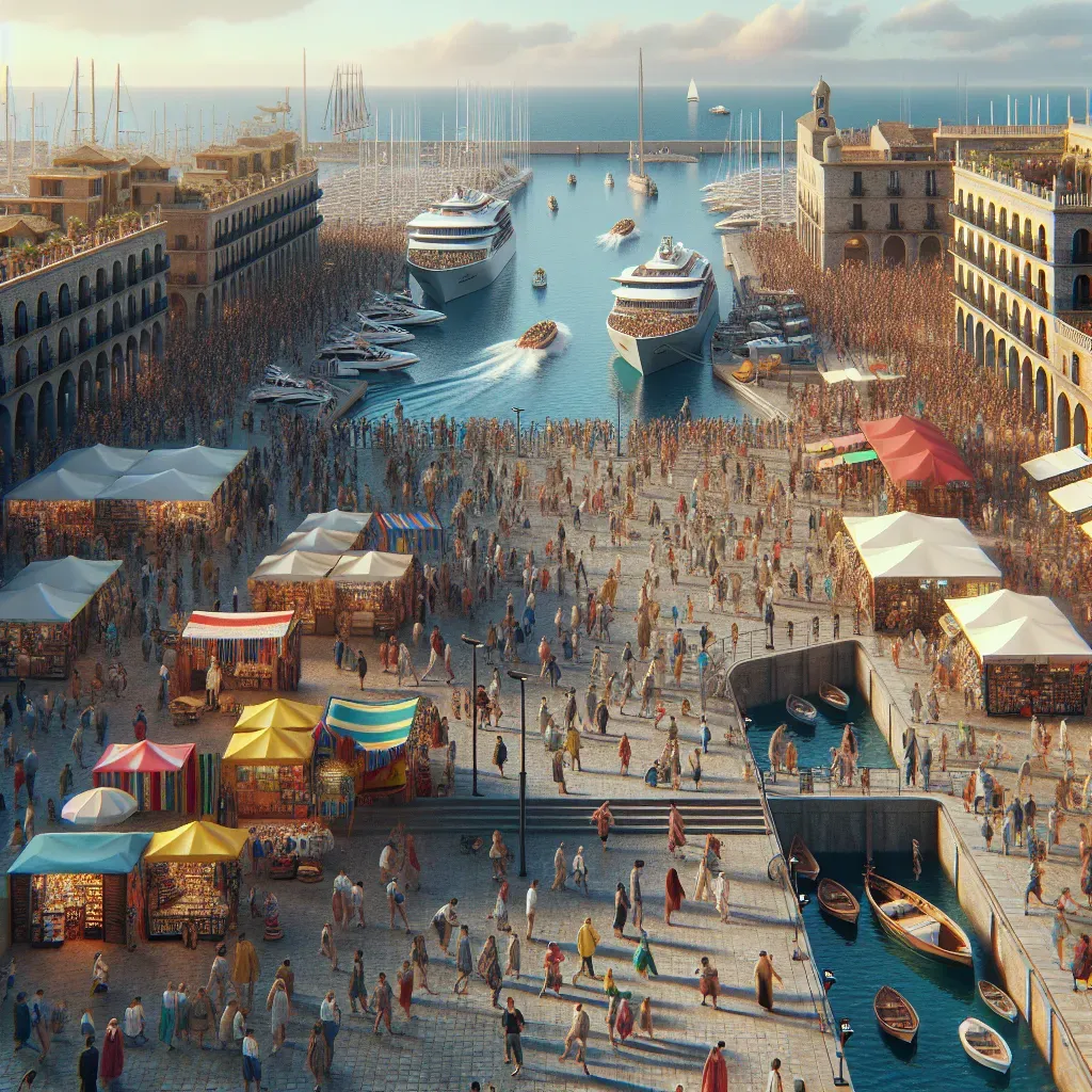 Puertos españoles baten récords de turismo en 2025