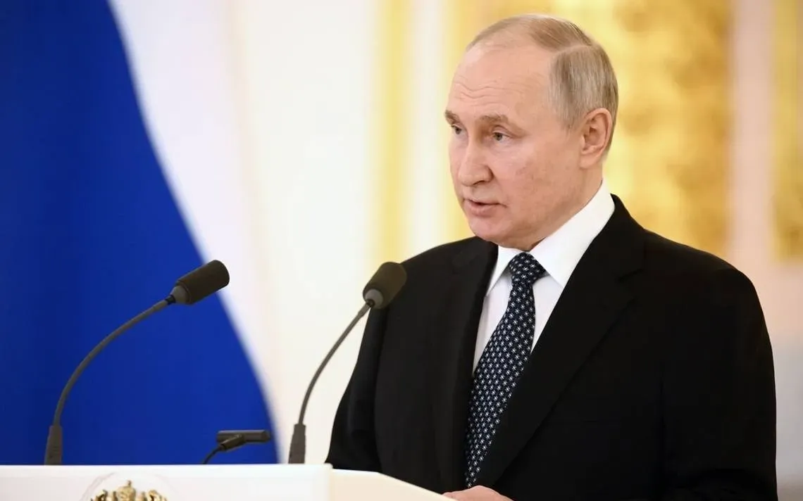 Putin acusa a Occidente de estar involucrado en ataques terroristas en Rusia