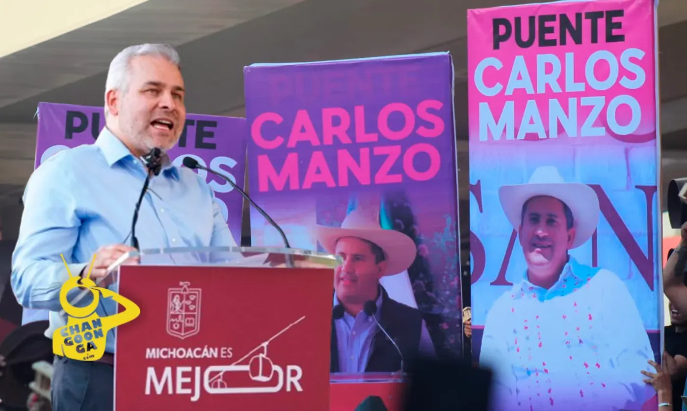 Que Viva Carlos Manzo, Justicia Ya: Bedolla Inaugura Puente en Uruapan - Changoonga.com