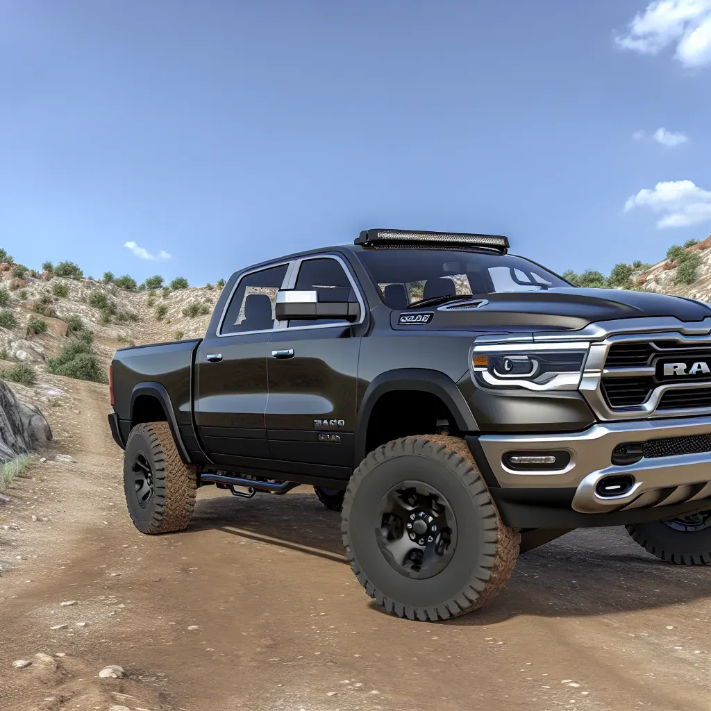 Ram 1200 Laramie Crew Cab: asistencia off-road superior.