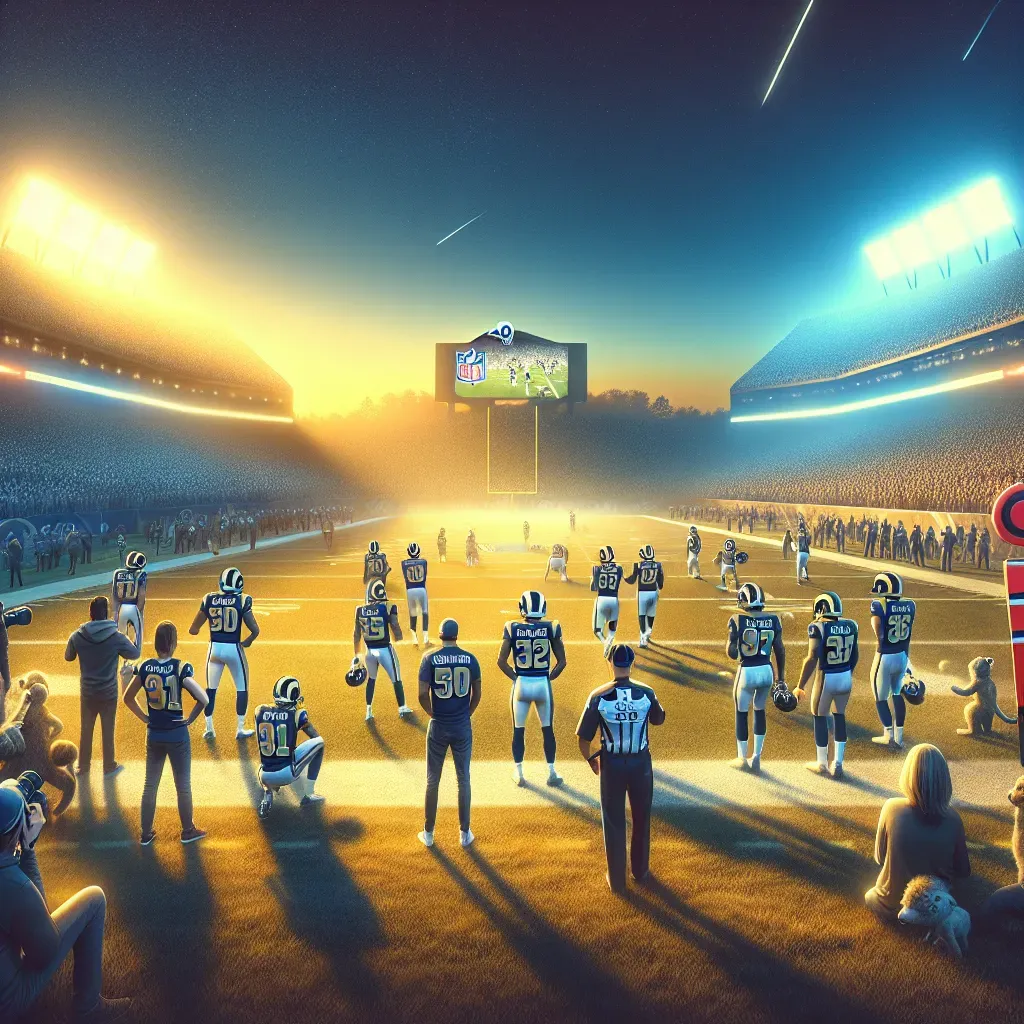 Rams superan a Panthers en playoffs NFL