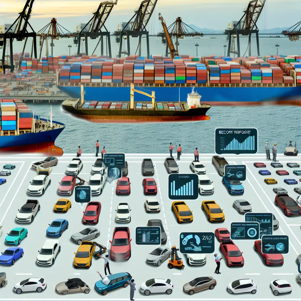 Récord en exportación automotriz 2024, pero desaceleración.