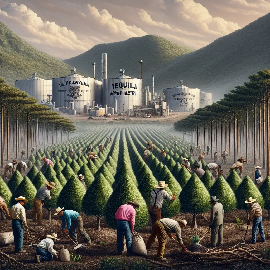 Reforestación en Bosque La Primavera por Agroindustria Tequilera