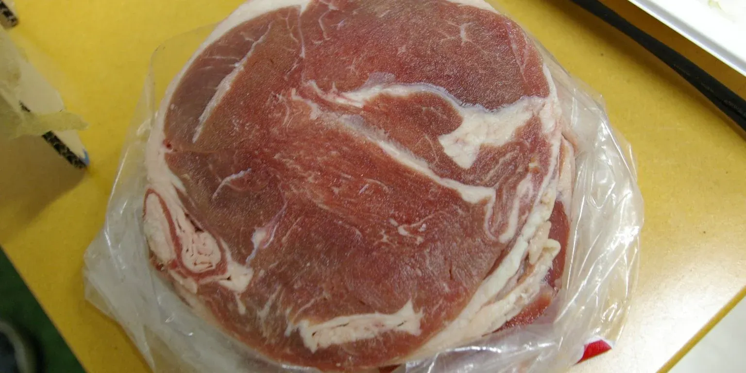 thawed meat