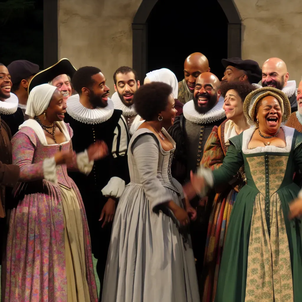 Regreso del Elenco de 'Noche de Reyes' y Ex-Alumnos de Shakespeare en Delacorte.