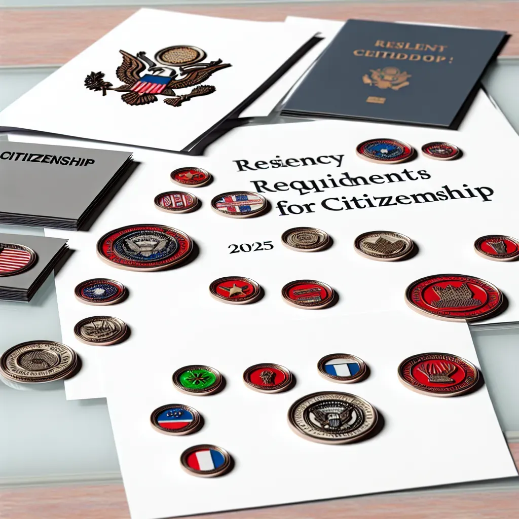 Requisitos de residencia para ciudadanía 2025