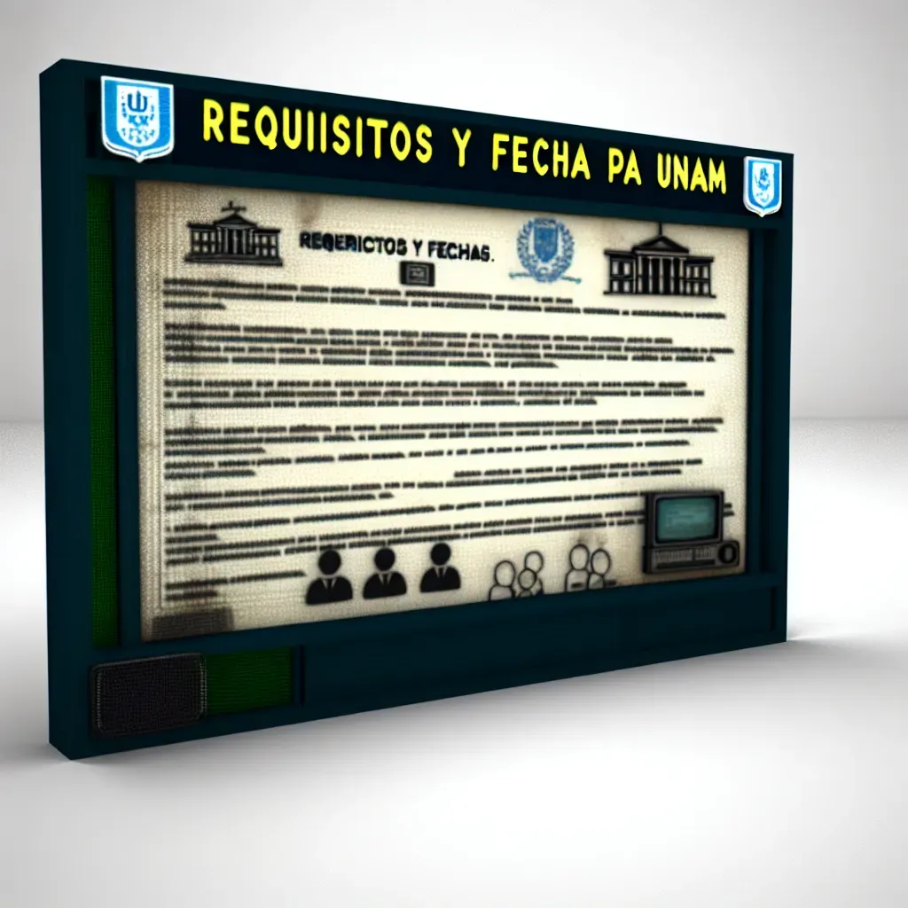 Requisitos y fechas para Beca UNAM