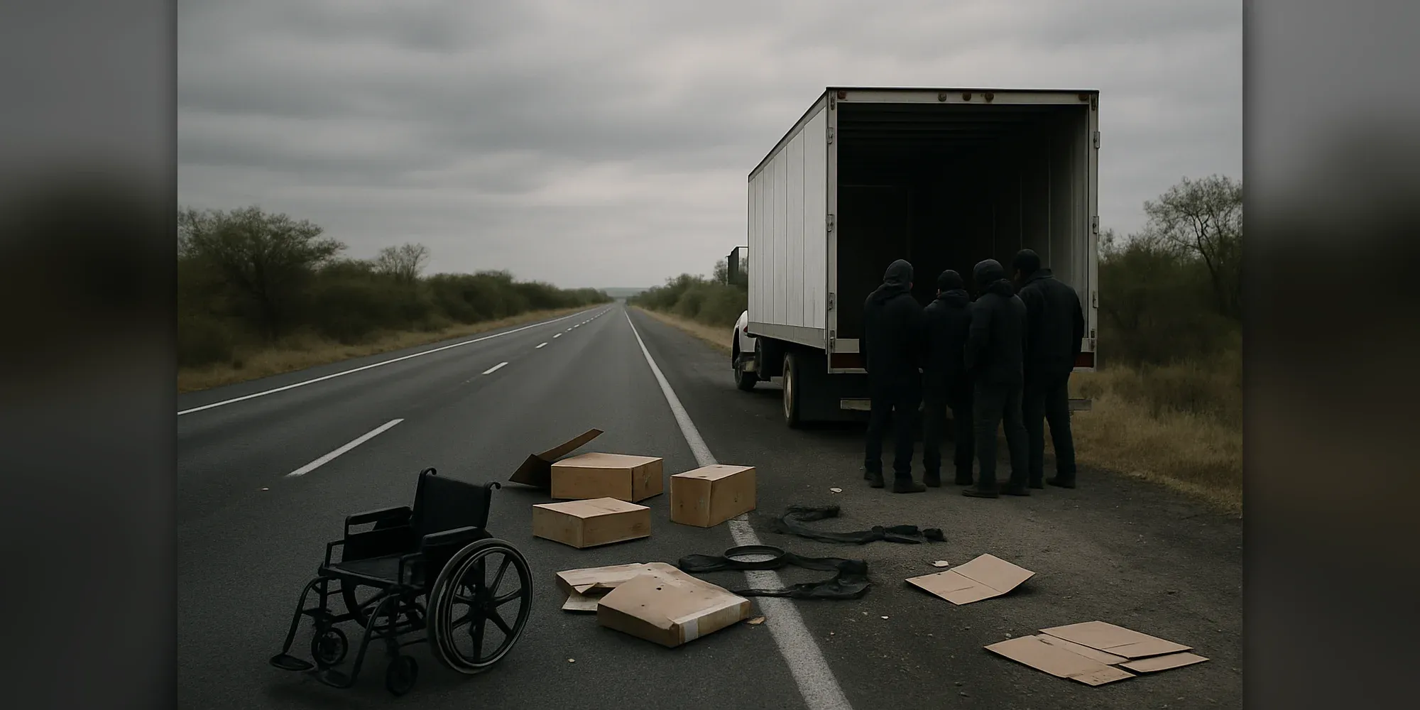 Roban camión con sillas de ruedas en autopista Puebla-Veracruz