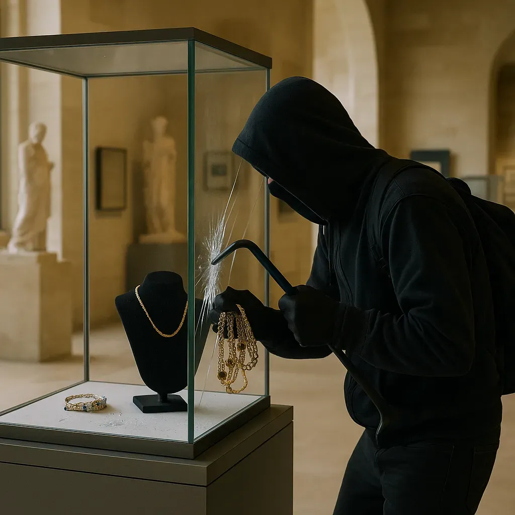 Robo de joyas en museo francés