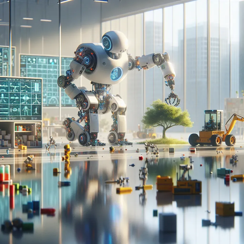 Robots autónomos que crecen y se repara
